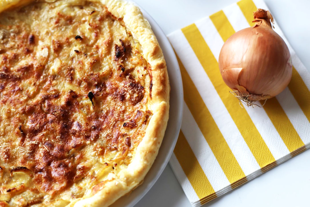 Ma tarte aux oignons pas si grognon