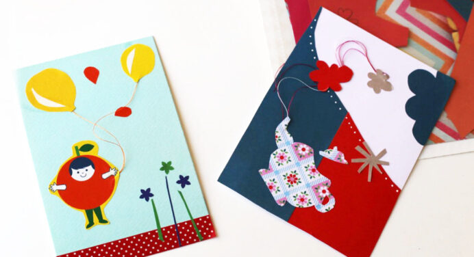 Sur le fil : entre collage et cartes postales (SHYT)