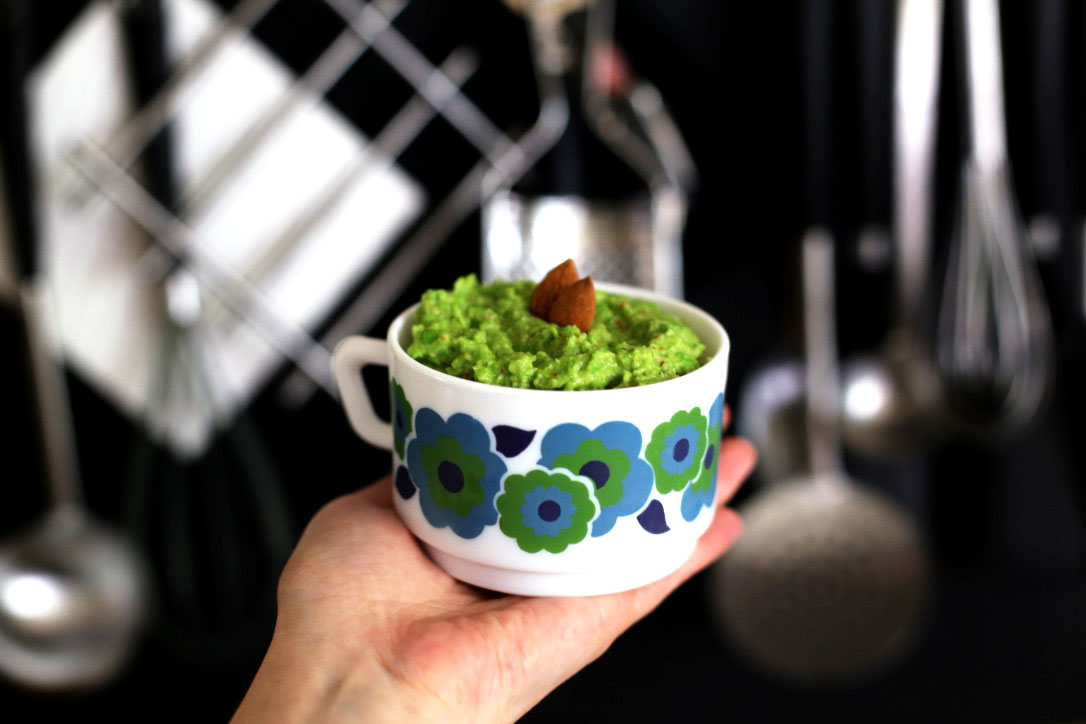 Ma recette de pesto vert aux petits pois