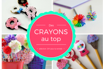 crayon diy rentrée scolaire IDY