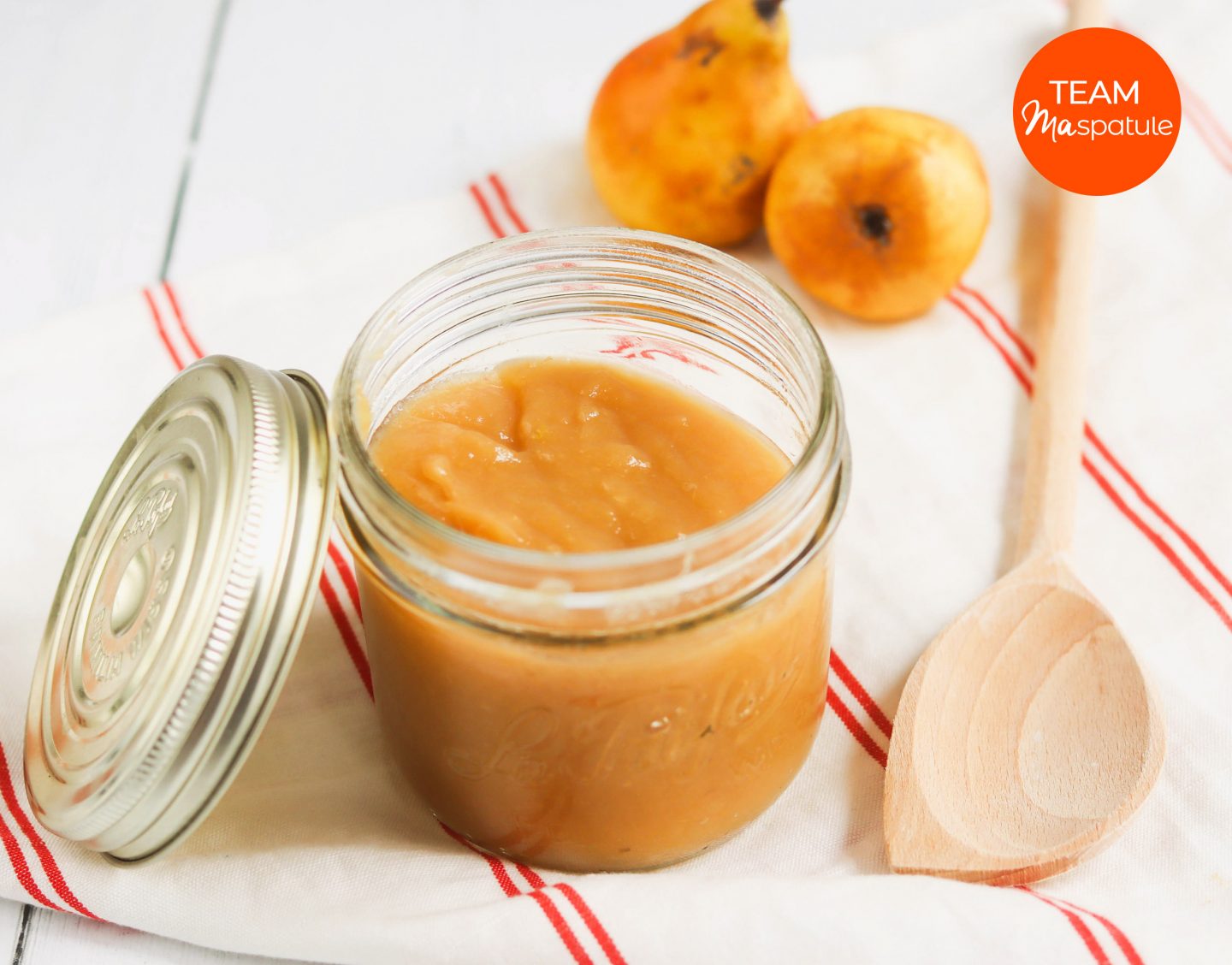 compote pomme poire a la cannelle sans sucre ajoute src Mes coups de cœur du moment : 10 idées de goûters gourmands, faits maison