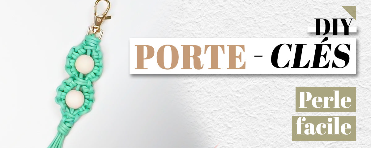 un porte cle macrame et perle de bois so boheme src 1 Mes pépites du moment : 10 façons craquantes de dire oui au macramé