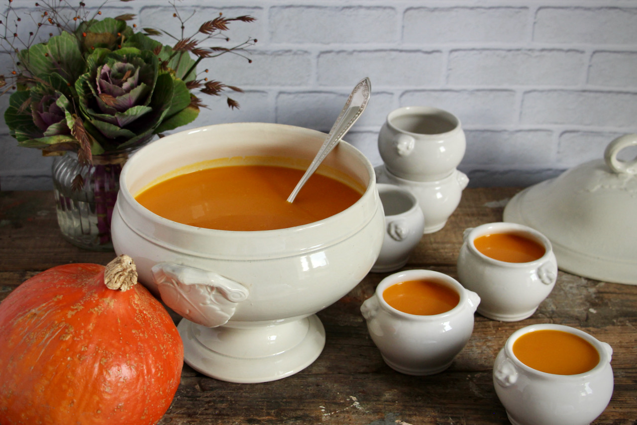 un veloute de potiron butternut ou potimarron src Mon carnet gourmand du moment : 10 recettes à la courge et aux épices pour un automne tout doux
