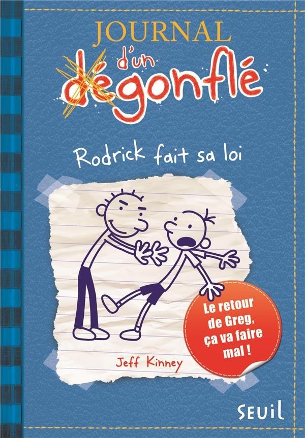 couverture journal d un degonfle tome 2 rodrick fait sa loi cov Objectif lecture : mes 10 livres et BD pour donner (enfin) envie de tourner les pages