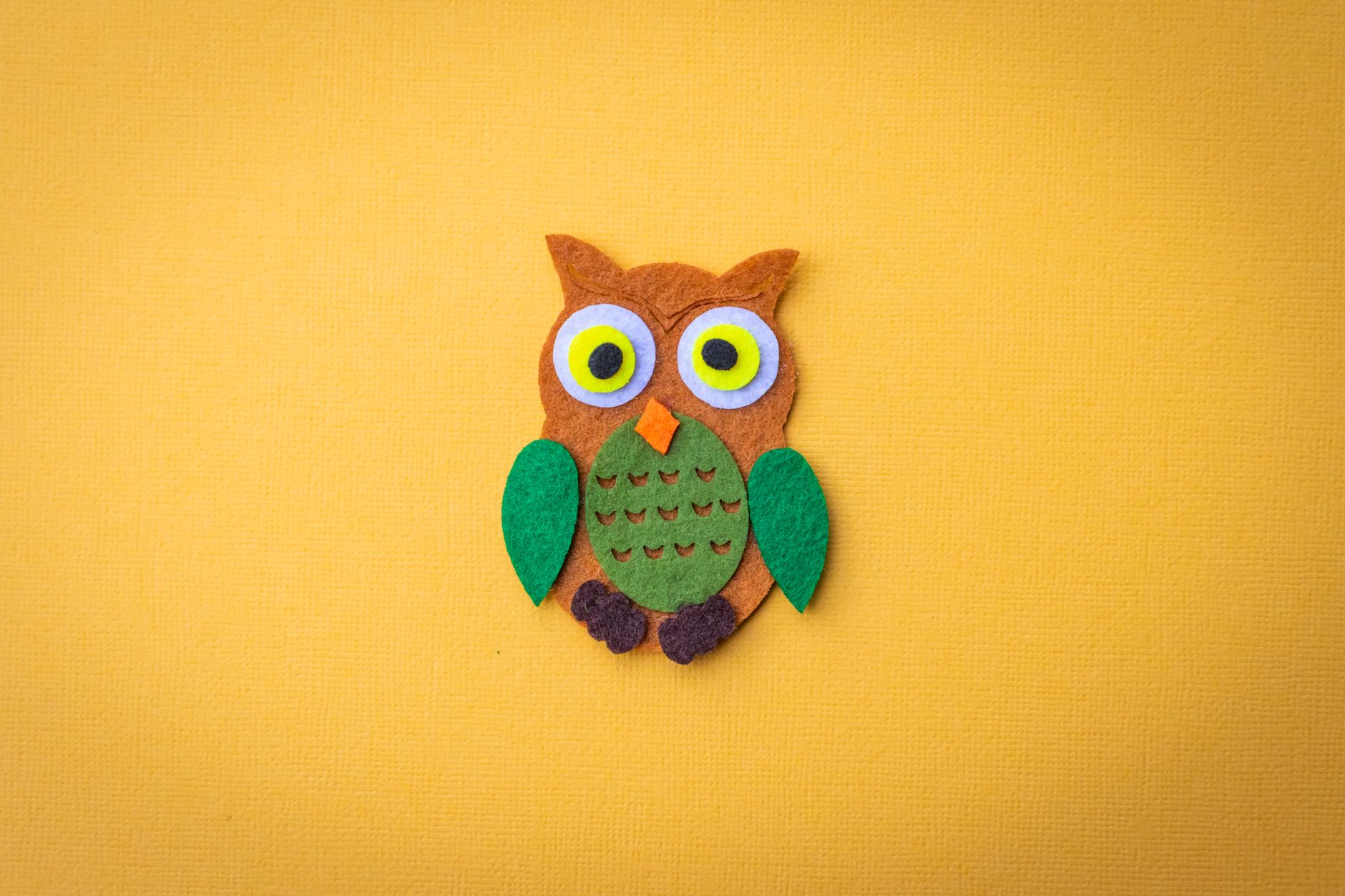 hibou feutrine Ma petite fabrique à jouets : 10 idées DIY pour amuser les enfants