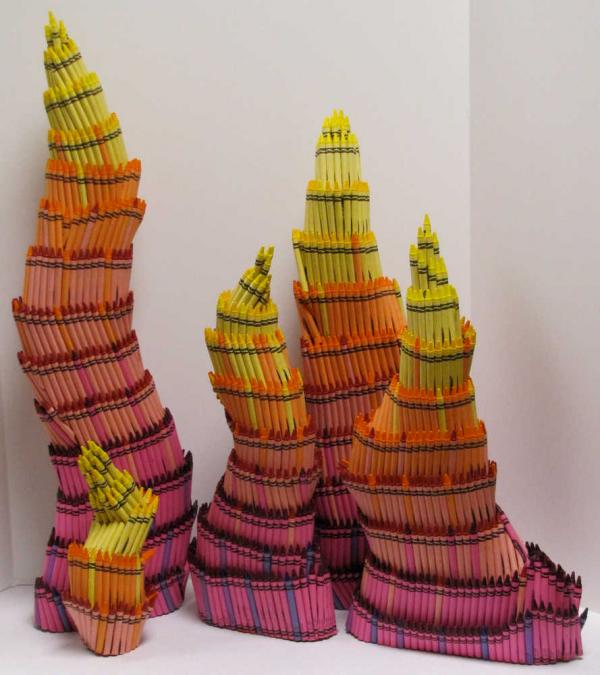 141230 crayola sculpture Des crayola comme vous ne les avez jamais vu