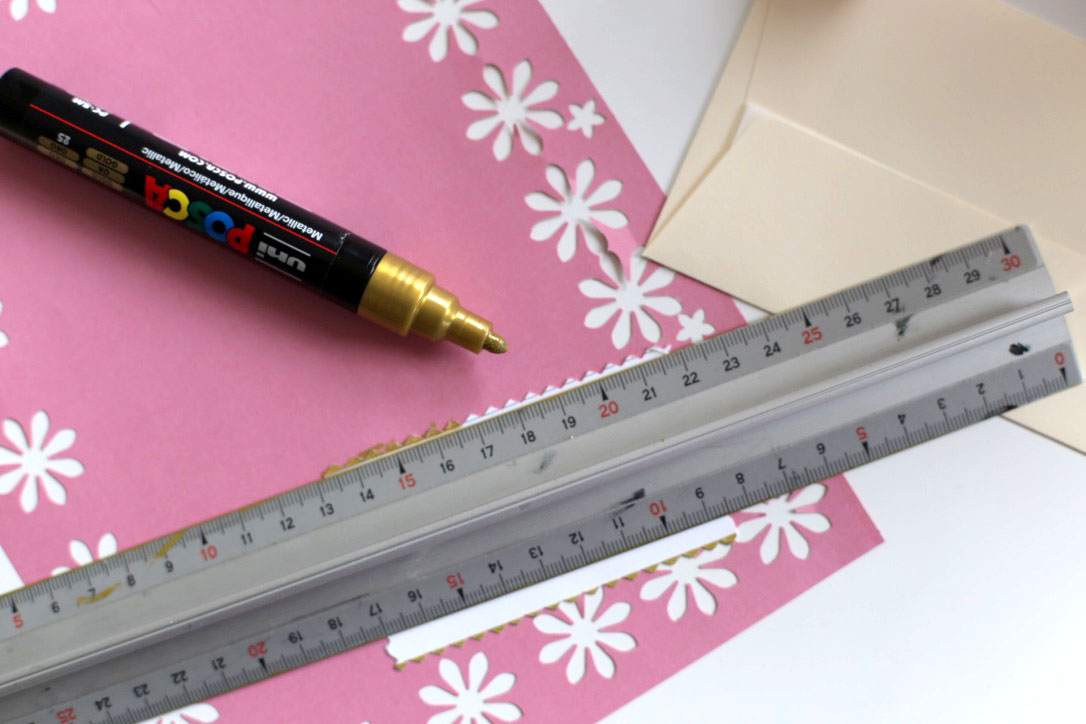 160124 faire part bapteme 3 Un faire part de baptême rétro pour Mathilde