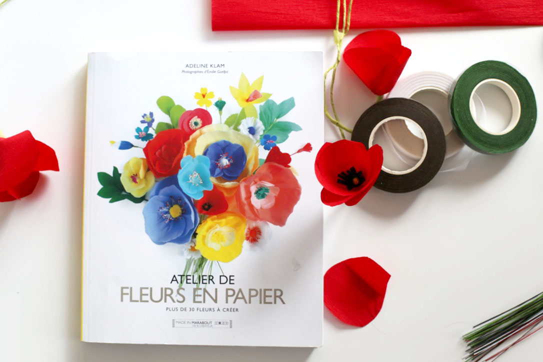 Fleurs en papier : tutoriel pour réaliser un bouquet de pavots en