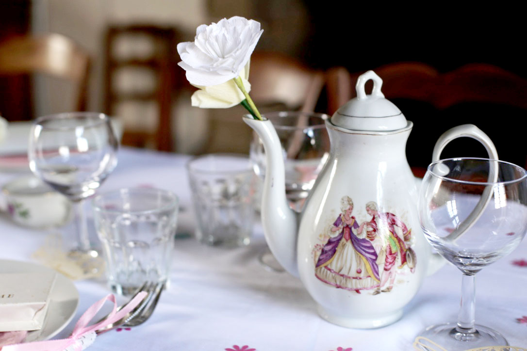 160411 table vintage 3 Table de baptême tendre et vintage