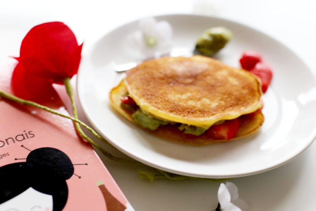 160614 ichigo dorayaki 3 Dorayaki à la crème de thé vert Macha et aux fraises