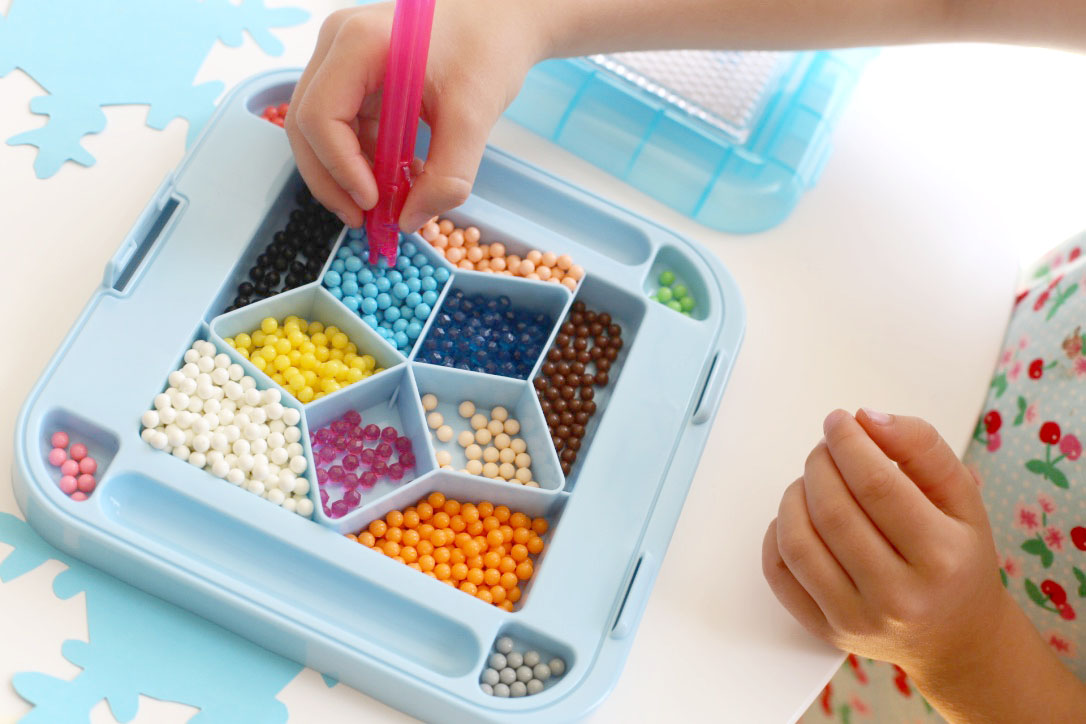 Mon joli petit bureau: Aqua Beads : la Reine des neiges en billes