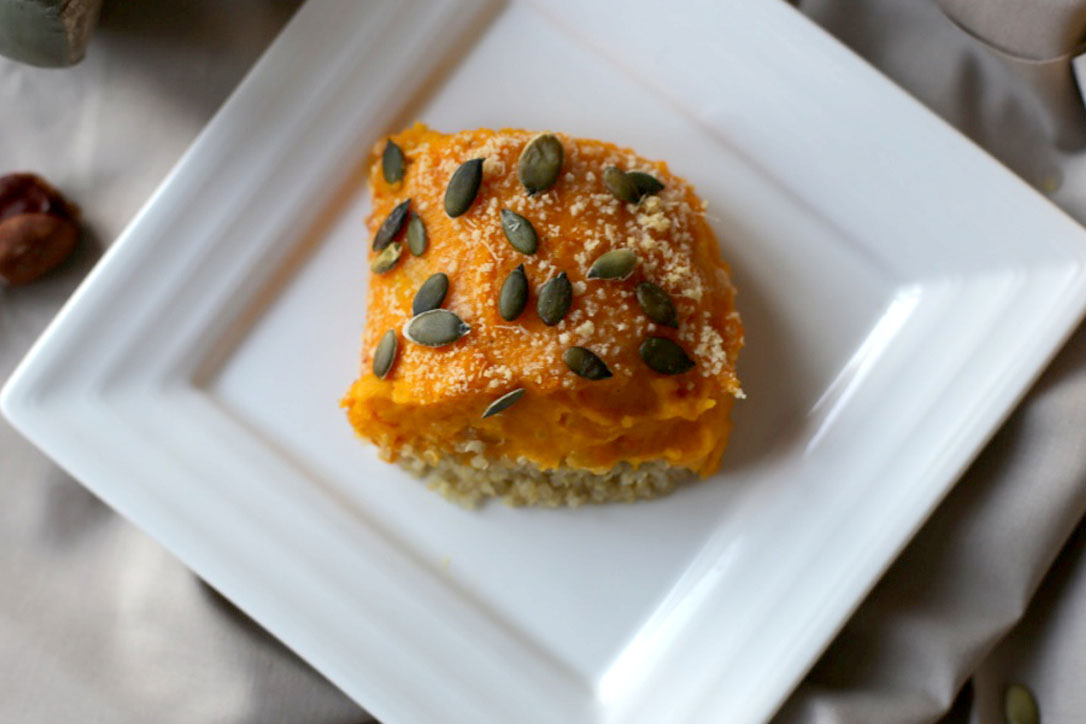 161003 courge quinoa parmentier Mon parmentier dautomne courge quinoa